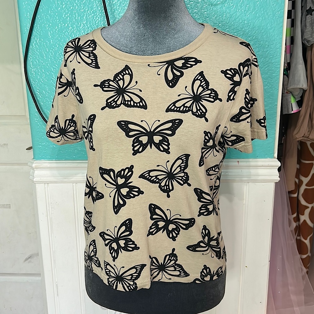 ONfire butterfly shirt